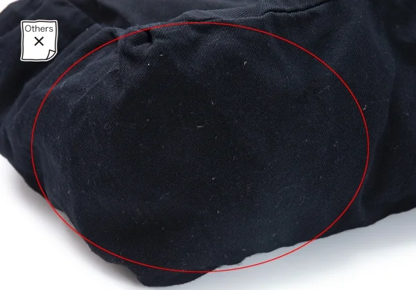 ローブドシャンブル コムデギャルソンrobe de chambre COMME des GARCONS 製品染めエステルショルダーバッグ 紺 K-119195_007