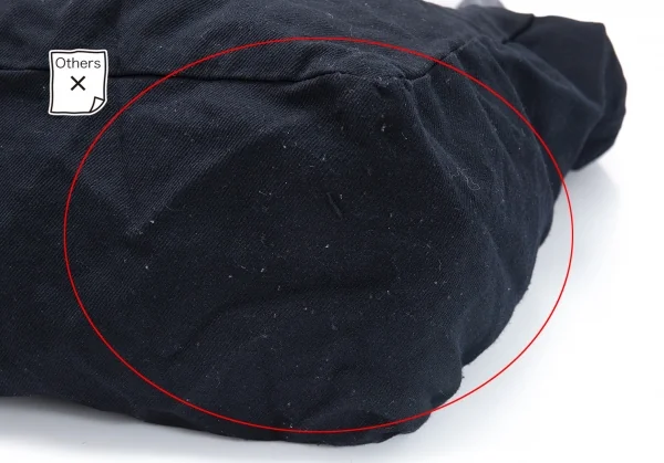 ローブドシャンブル コムデギャルソンrobe de chambre COMME des GARCONS 製品染めエステルショルダーバッグ 紺 K-119195_008