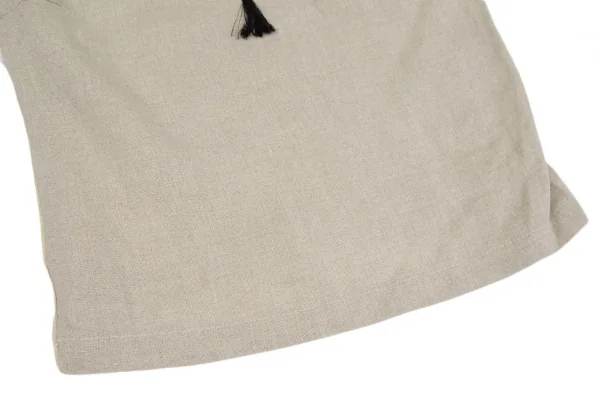 アンティパストANTIPAST クラウンメッシュ装飾異素材切替ノースリーブトップス ベージュ黒S位 K-119242_007