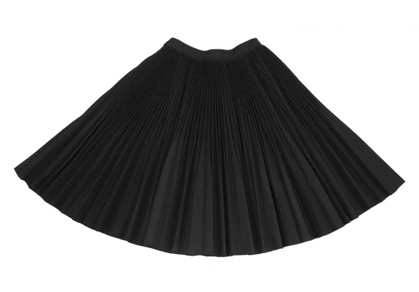 トリココムデギャルソンtricot COMME des GARCONS ウールポリアコーディオンプリーツスカート 黒S K-119252_016