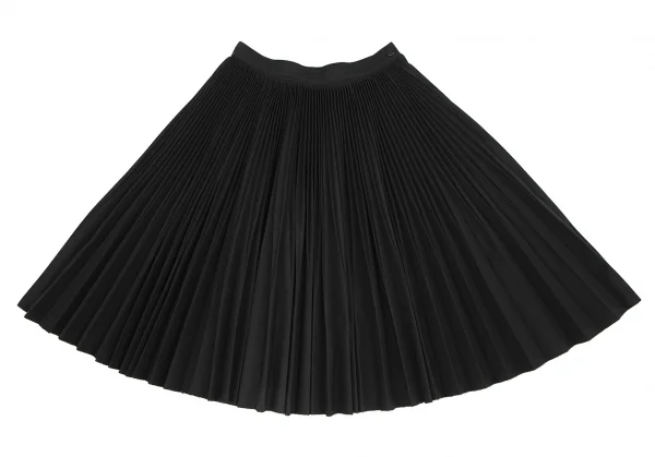 トリココムデギャルソンtricot COMME des GARCONS ウールポリアコーディオンプリーツスカート 黒S K-119252_002