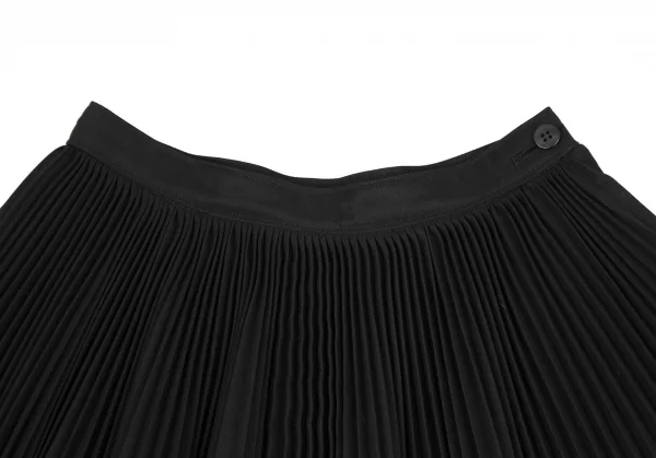 トリココムデギャルソンtricot COMME des GARCONS ウールポリアコーディオンプリーツスカート 黒S K-119252_003