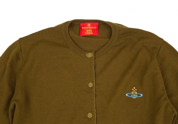 Vivienne Westwood Red Label Orb Embroidery Knit Cardigan K-119263_003