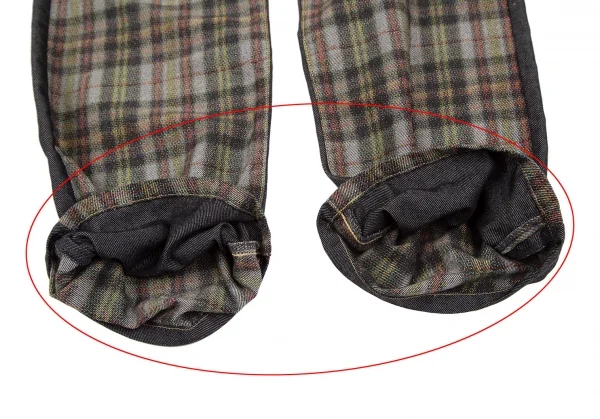 COMME des GARCONS HOMME Front Check Switching Jeans K-119270_009