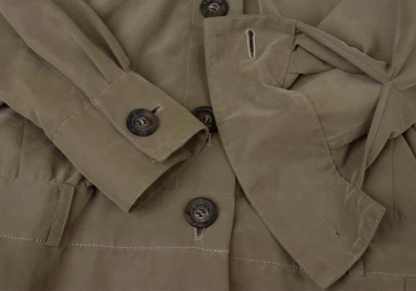 ヴィヴィアンウエストウッド アングロマニアVivienne Westwood ANGLOMANIA ショルダーポケットシャツコンビネゾン カーキ38 K-119273_011