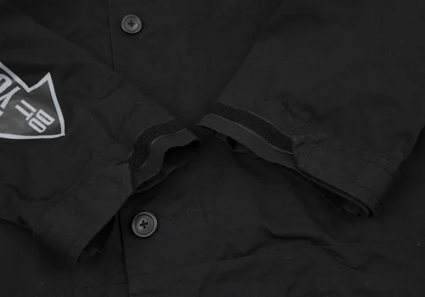 ヴィヴィアンウエストウッド レッドレーベルVivienne Westwood Red Label バックステンシルプリントミリタリージャケット 黒00 K-119279_008