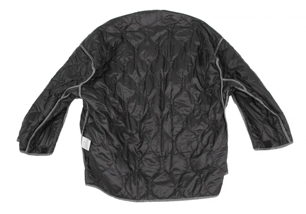 ヴィヴィアンウエストウッド レッドレーベルVivienne Westwood Red Label バックステンシルプリントミリタリージャケット 黒00 K-119279_016