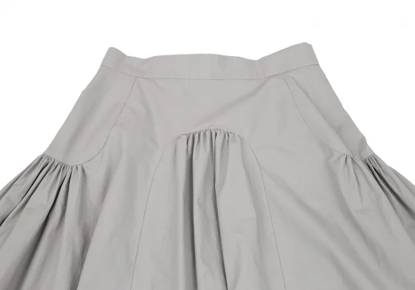 ヴィヴィアンウエストウッド レッドレーベルVivienne Westwood Red Label ギャザー切替デザインスカート ライトグレー2 K-119293_003