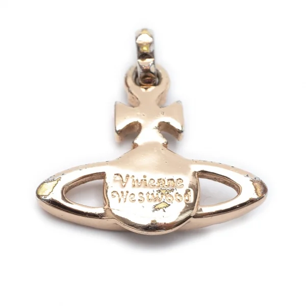 ヴィヴィアンウエストウッドVivienne Westwood メイフェアバスレリーフネックレストップ ピンクゴールド K-119295_004