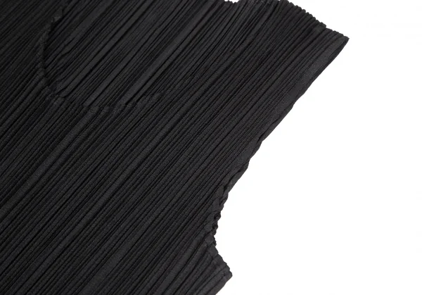 プリーツプリーズPLEATS PLEASE プリーツノースリーブマキシワンピース 黒2 K-119297_004