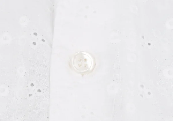 COMME des GARCONS COMME des GARCONS Cotton Embroidered Lace Shirt K-119323_006