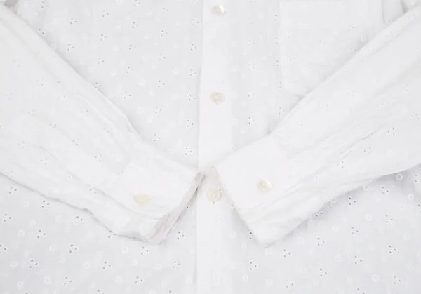 COMME des GARCONS COMME des GARCONS Cotton Embroidered Lace Shirt K-119323_009