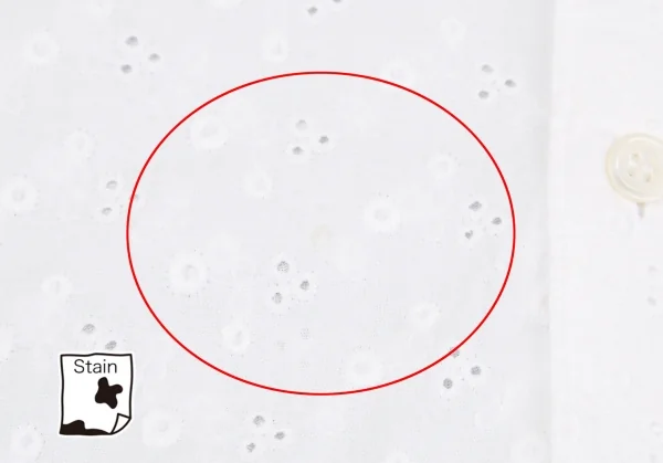 COMME des GARCONS COMME des GARCONS Cotton Embroidered Lace Shirt K-119323_012