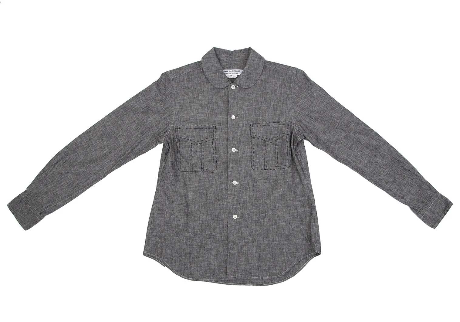 Comme des garçons コムデギャルソン　トロンプルイユ　半袖シャツ コムコム コムデギャルソンCOMME des GARCONS トロンプルイユ