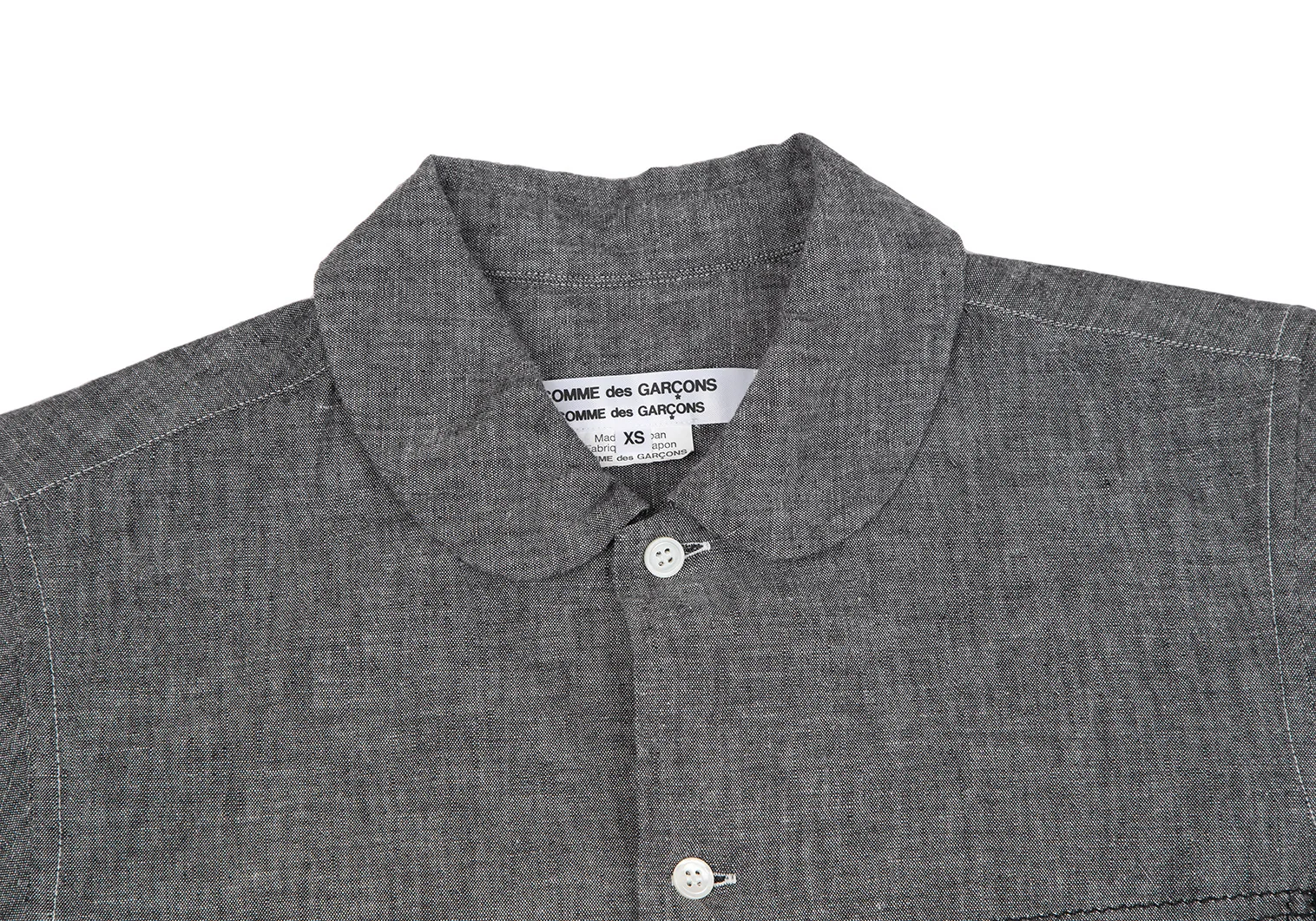 Comme des garçons コムデギャルソン　トロンプルイユ　半袖シャツ コムコム コムデギャルソンCOMME des GARCONS トロンプルイユ