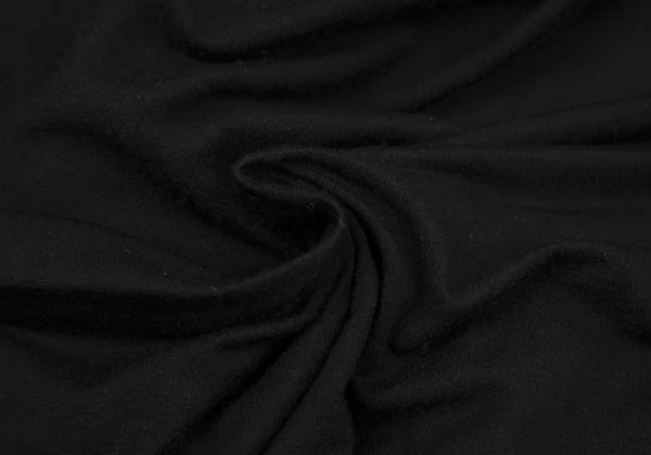 ジャンポールゴルチエJean Paul GAULTIER ストールネックレーヨンスキッパートップス 黒40 K-119351_018