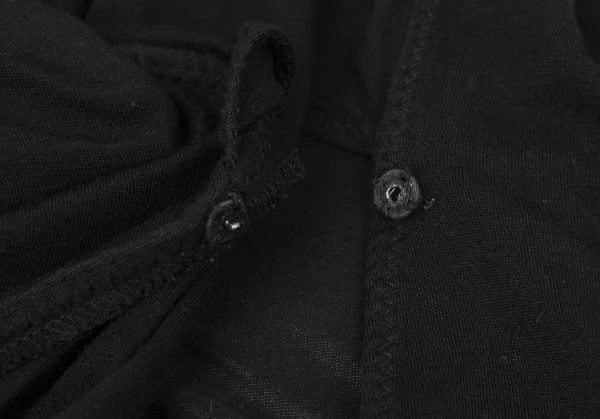 ジャンポールゴルチエJean Paul GAULTIER ストールネックレーヨンスキッパートップス 黒40 K-119351_007