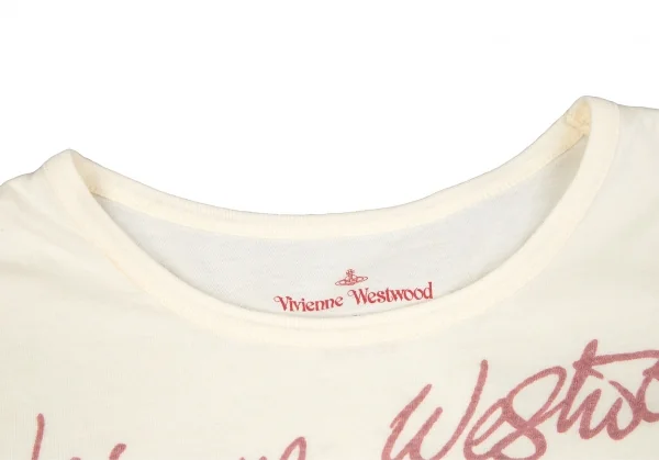 ヴィヴィアンウエストウッド レッドレーベルVivienne Westwood Red Label オーブプリントTシャツ ベージュ1 K-119388_005
