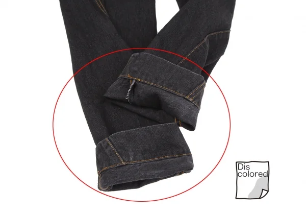 ヴィヴィアンウエストウッド レッドレーベルVivienne Westwood Red Label バックポケットハートオーブ刺繍立体裁断デニムパンツ 黒3 K-119393_007