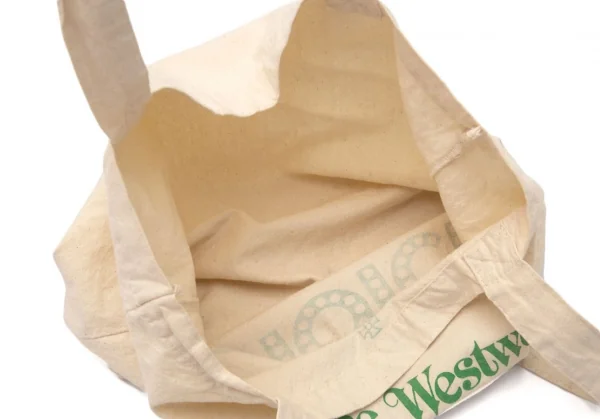 ヴィヴィアンウエストウッド レッドレーベルVivienne Westwood Red Label CHOICE ロゴプリントエコバッグ ベージュ緑 K-119394_011