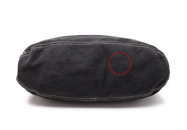 ヴィヴィアンウエストウッドVivienne Westwood メタルオーブキャンバスショルダーバッグ 黒 K-119395_011