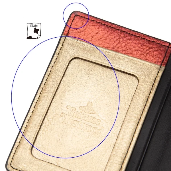 ヴィヴィアンウエストウッドVivienne Westwood フラワープリントオーブパスケース 他 ゴールドマルチ K-119396_012