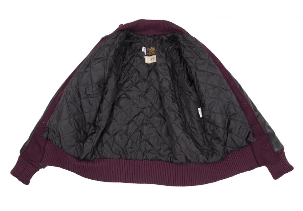 スクーカム×ビームスプラスSKOOKUM×BEAMS PLUS 別注 アワードジャケット ワイン黒36 K-119408_009