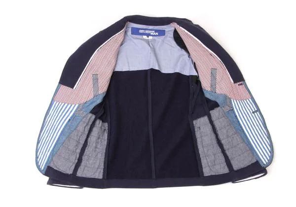 JUNYA WATANABE MAN Inside Patchwork Sweat Tailored Jacket K-119436_015