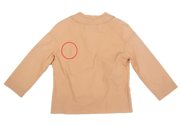 マルニMARNI フリルフラットカラープルオーバーブラウス ピンクベージュ40 K-119449_012