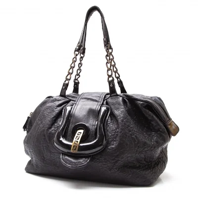 FENDI Belted Leather Bag