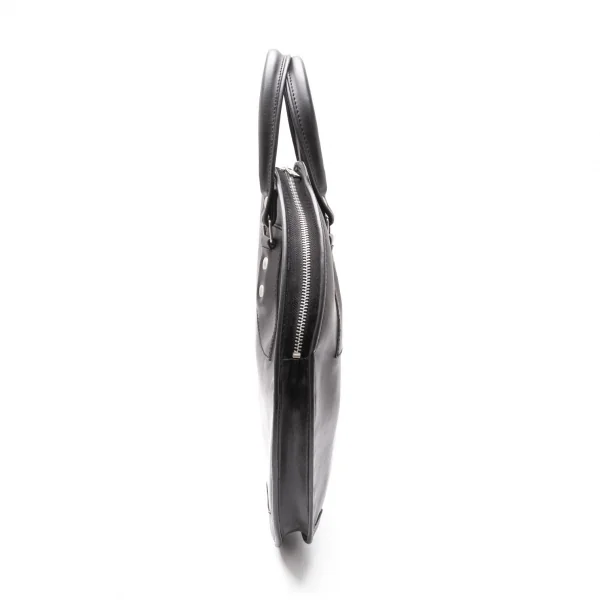 コムコム コムデギャルソンCOMME des GARCONS シンセティックレザーサークルシルエットバッグ 黒 K-119483_005