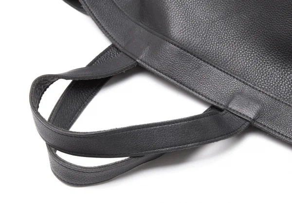 コムデギャルソンCOMME des GARCONS シュリンクレザートートバッグ 黒 K-119487_009