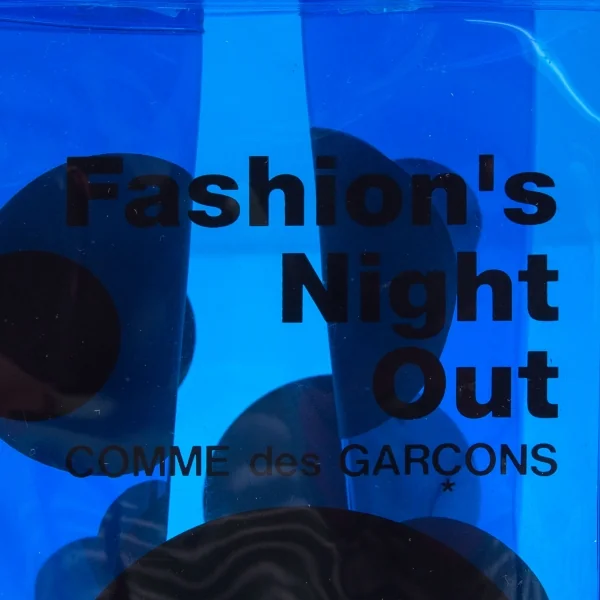 コムデギャルソンCOMME des GARCONS FNO2014 ノベルティミニバッグ 青 K-119493_011