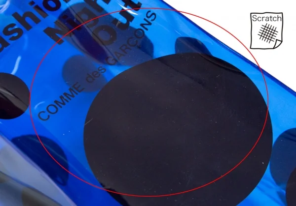 コムデギャルソンCOMME des GARCONS FNO2014 ノベルティミニバッグ 青 K-119493_002