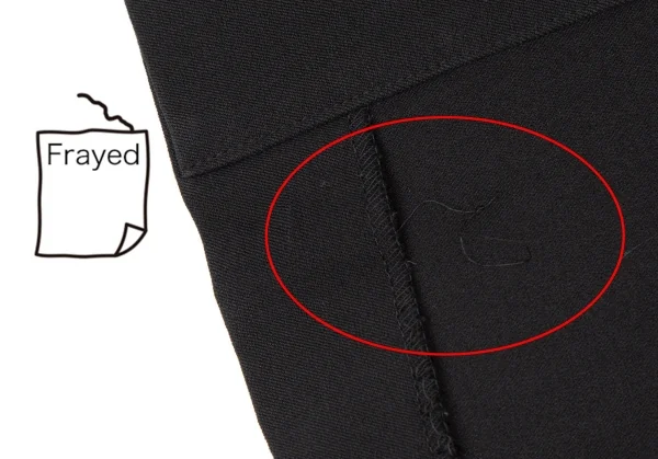 イッセイミヤケISSEY MIYAKE コットンストレッチバックスリットスカート 黒2 K-119524_017