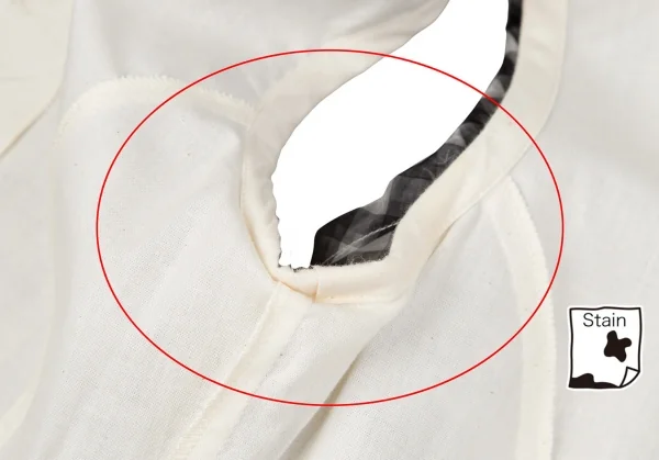 コムデギャルソンCOMME des GARCONS シースルーギンガムチェックレイヤードバックボタンノースリーブ 白黒生成りS K-119577_014