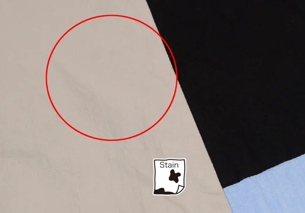 ヴィヴィアンウエストウッド レッドレーベルVivienne Westwood Red Label パネル切替バンドカラーシャツワンピース ベージュ黒水色他00 K-119582_005