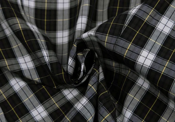 ヴィヴィアンウエストウッド レッドレーベルVivienne Westwood Red Label チェック切替リボンブラウス 白緑他1 K-119583_017