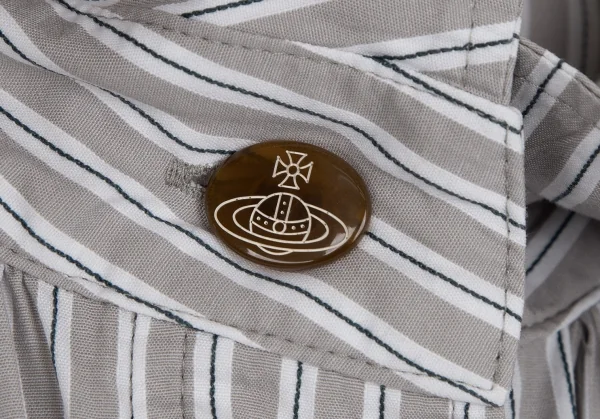 Vivienne Westwood Red Label Stripe Switching Blouse K-119584_007