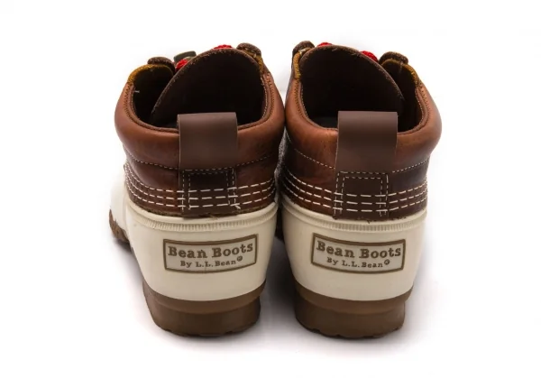 エルエルビーンL.L.Bean レザー切替ビーンブーツ 茶アイボリー8(25位) K-119600_004