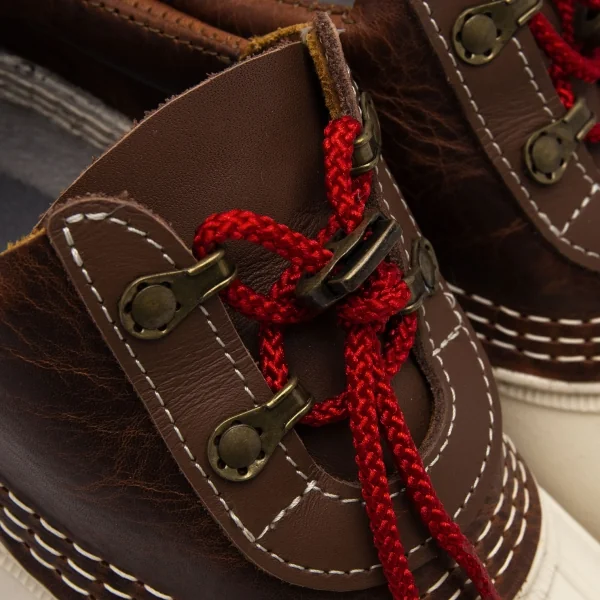 エルエルビーンL.L.Bean レザー切替ビーンブーツ 茶アイボリー8(25位) K-119600_008