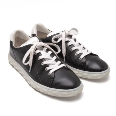 ジミーチュウJIMMY CHOO DIAMONDLIGHT ナッパレザーローカットスニーカー 40