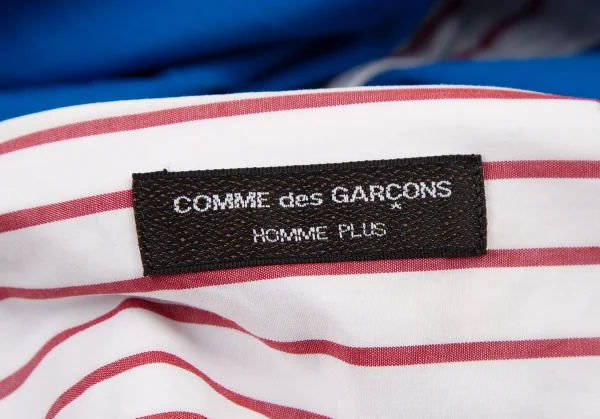 COMME des GARCONS HOMME PLUS Front Laminated Design Stripe Shirt K-119618_020