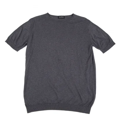 JOHN SMEDLEY Cotton Short Sleeve Knit