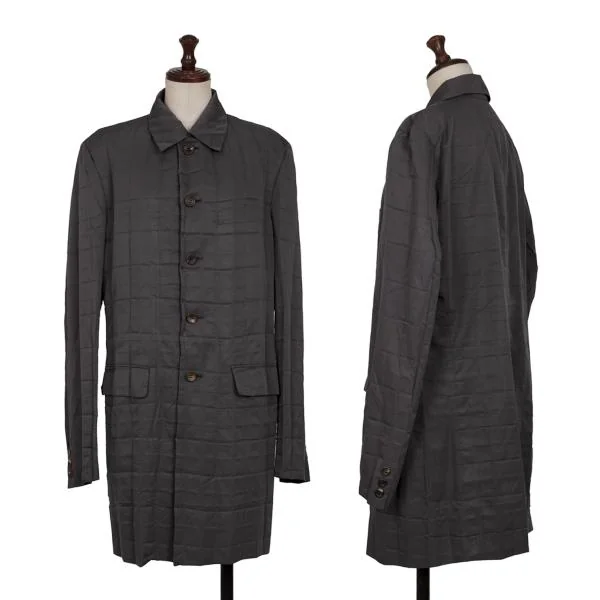 イッセイミヤケISSEY MIYAKE グリッドプリーツセットアップ