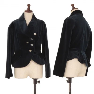 Vivienne Westwood Red Label Asymmetric Short Velor Jacket