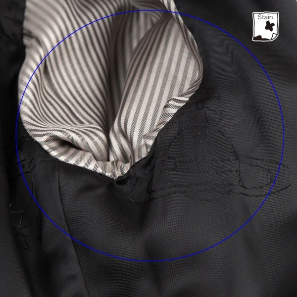 Vivienne Westwood Red Label Bi-color Velor Love Jacket K-119674_011