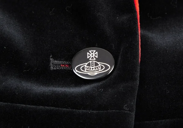 Vivienne Westwood Red Label Bi-color Velor Love Jacket K-119674_008