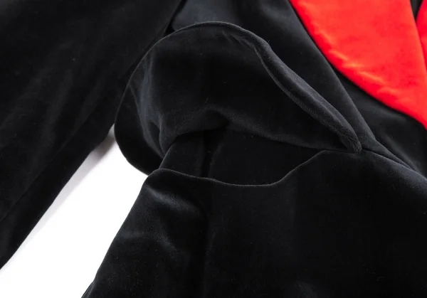 Vivienne Westwood Red Label Bi-color Velor Love Jacket K-119674_009