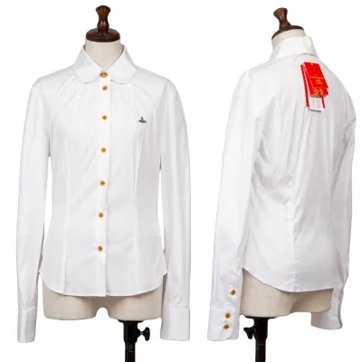 Vivienne Westwood Red Label Orb Embroidery Stretch Shirt